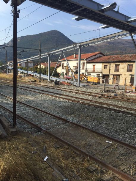 Supresión de paso a nivel en Izurdiaga terminado