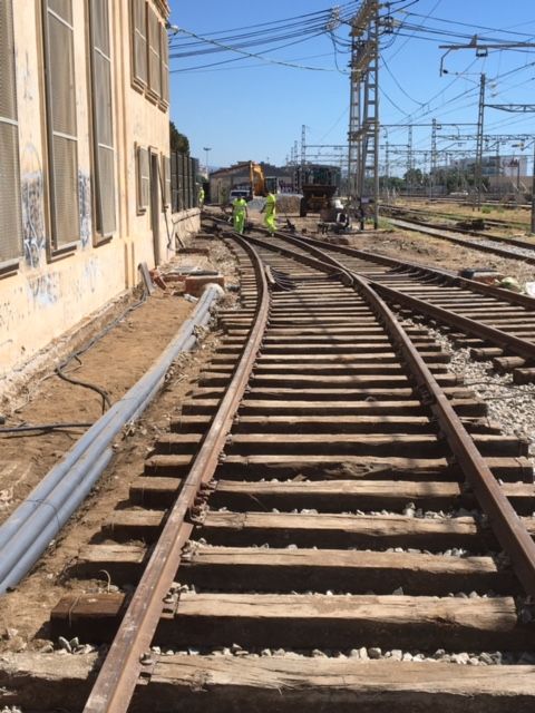 Depuración de balasto contaminado