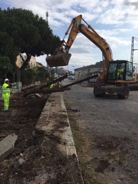 Retirada de traviesas